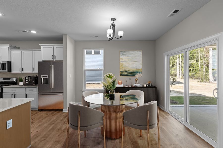 Representative furnished interior of a home built from the The Azalea by Chesapeake Homes in The Farm at Neill's Creek, Lillington (Image 15).