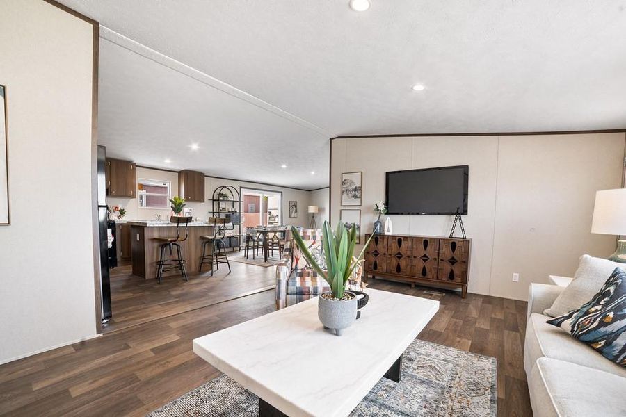 Furnished interior view inside a new home in , Bellevue (Image 5).
