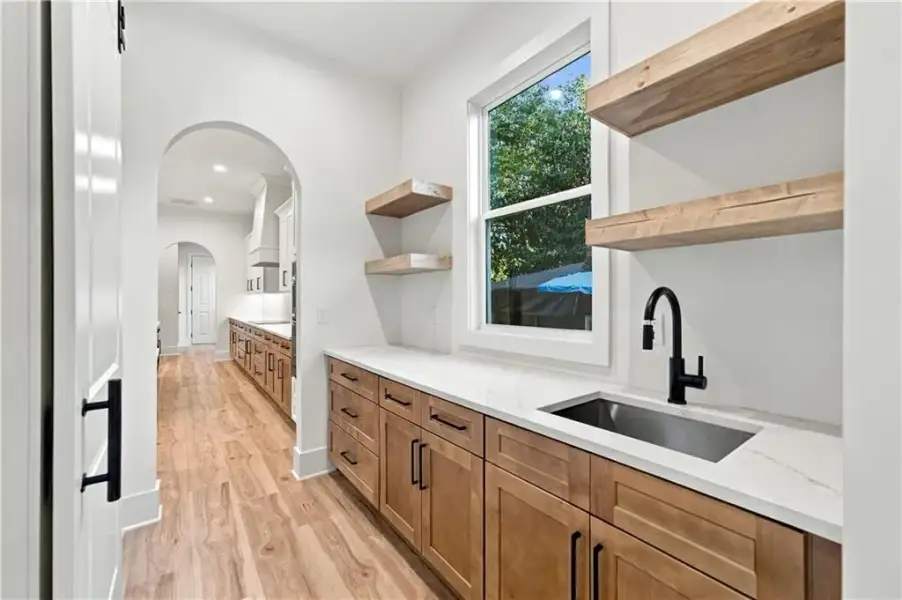 Furnished interior view inside a new home in , Atlanta (Image 7).
