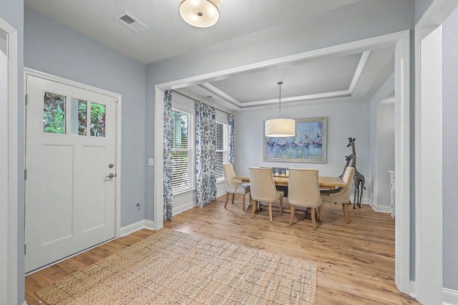 Furnished interior view inside a new home in Sea Island Preserve, Johns Island (Image 15).