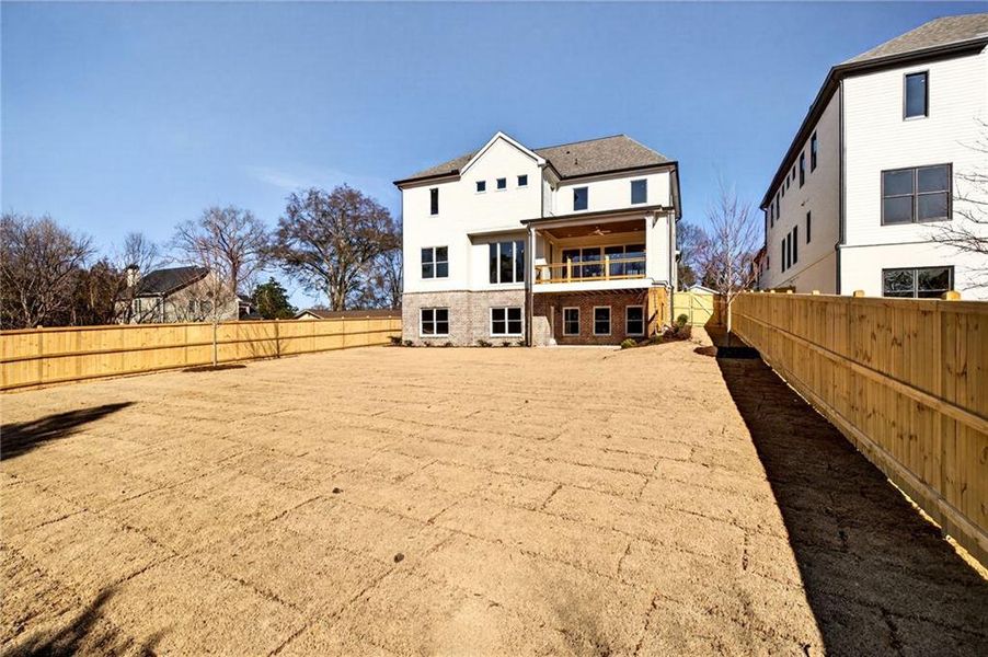 Exterior details and patio area of a home in , Roswell (Image 35).