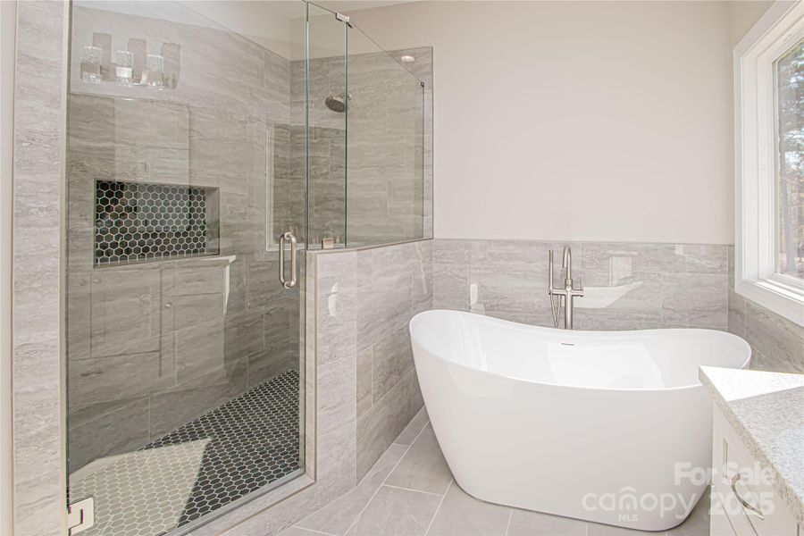 Furnished interior view inside a new home in , Monroe (Image 10).