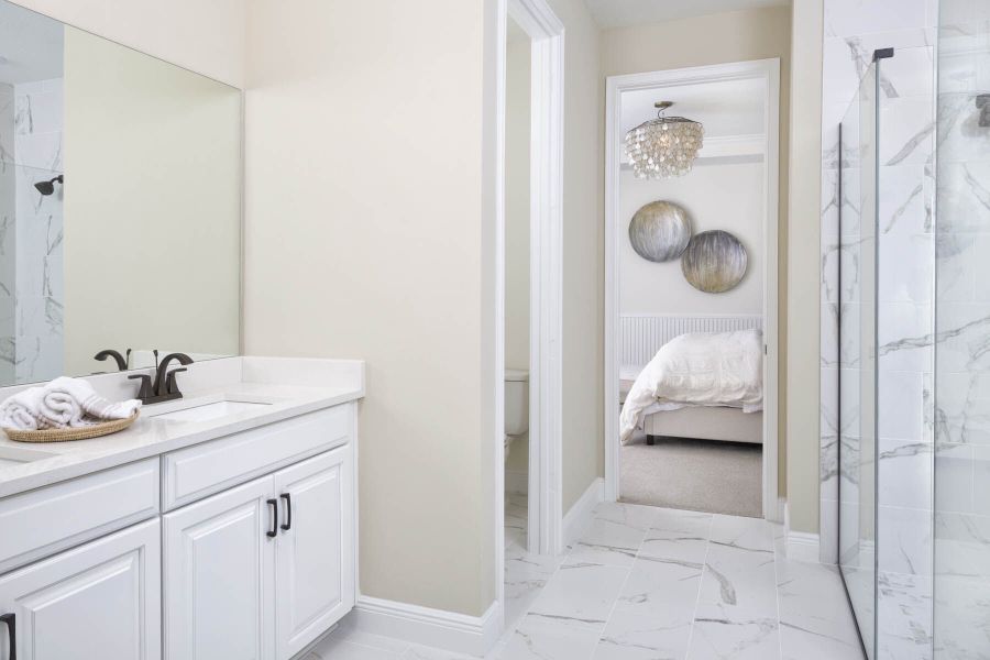 Representative furnished interior of a home built from the Glades by Mattamy Homes in Wellen Park, Venice (Image 12).