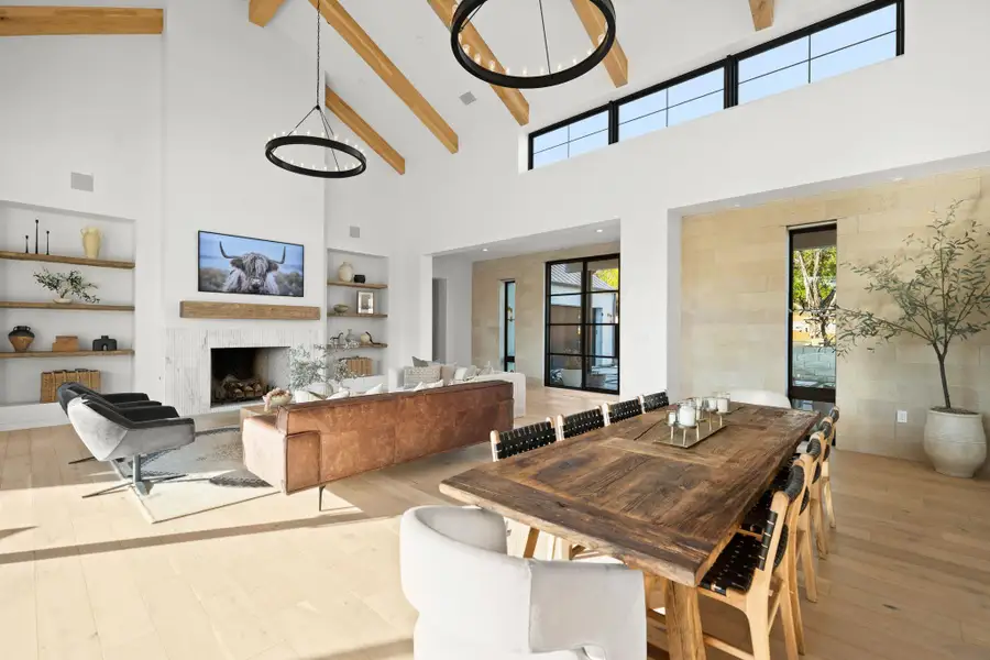 Furnished interior view inside a new home in , Spicewood (Image 8).
