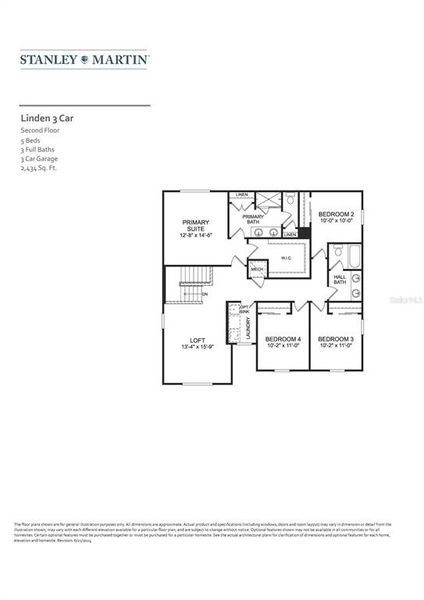2D floor plan layout of this home in , Palm Bay, FL (Image 5).