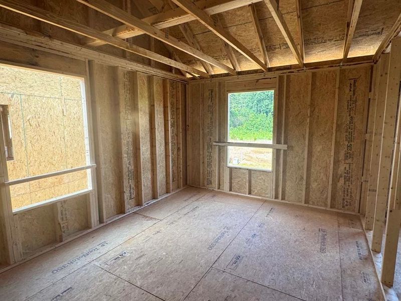 Bedroom Four Construction Progress Bedroom Four Construction Progress