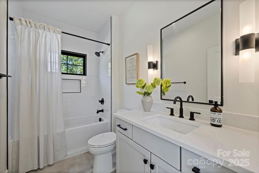 Furnished interior view inside a new home in , Charlotte (Image 11).