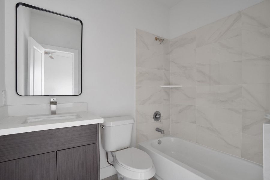 Furnished interior view inside a new home in , Houston (Image 11). Furnished interior view inside a new home in , Houston (Image 11).