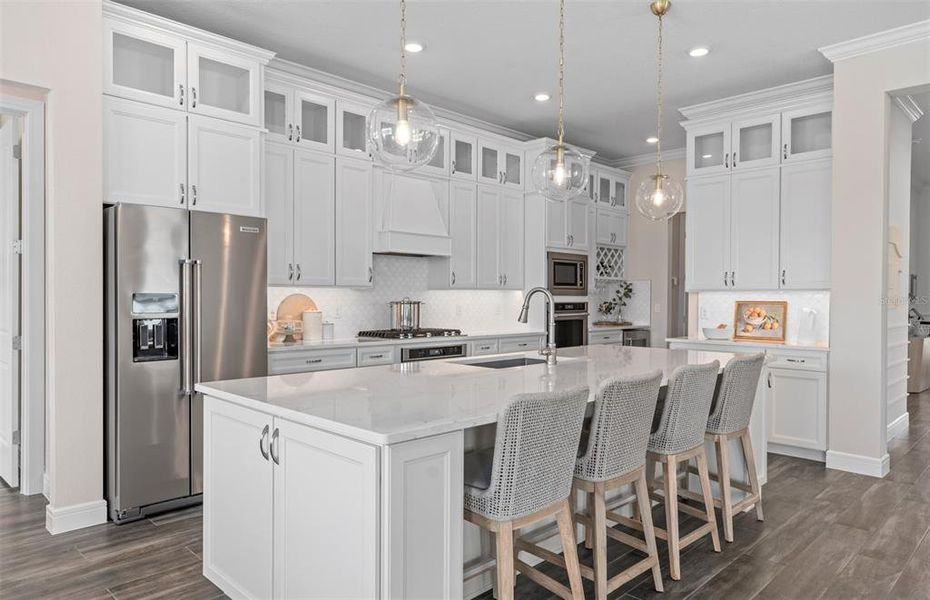 Furnished interior view inside a new home in Del Webb Oasis, Winter Garden (Image 21).