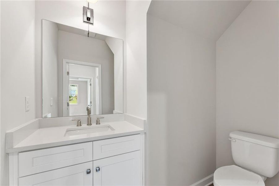 Furnished interior view inside a new home in Parkside, Clarkston (Image 17).