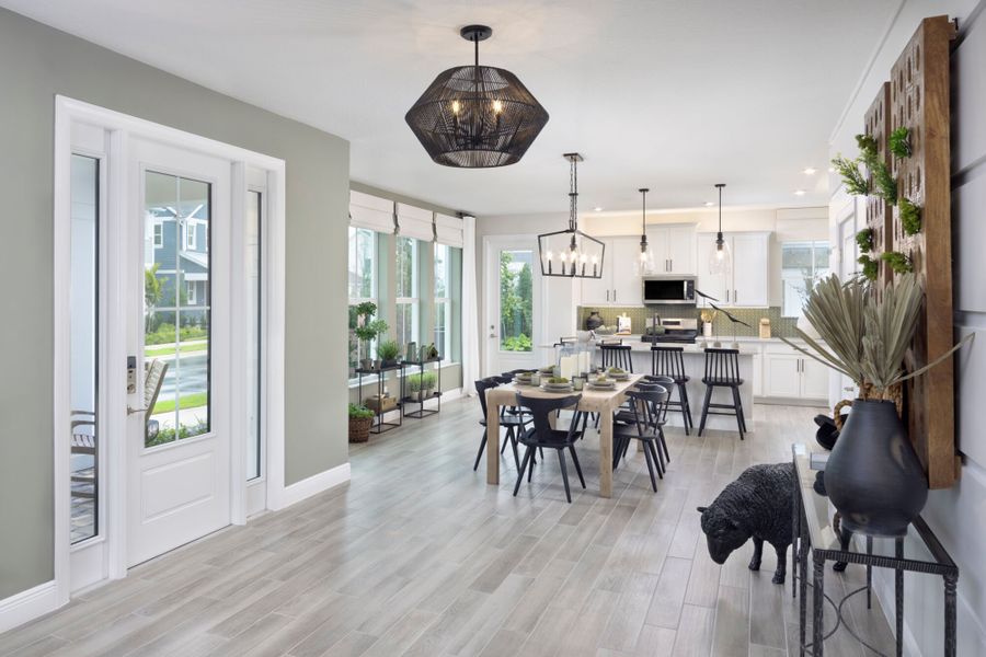 Representative furnished interior of a home built from the Aster by Mattamy Homes in Newfield, Palm City (Image 5). Representative furnished interior of a home built from the Aster by Mattamy Homes in Newfield, Palm City (Image 5).