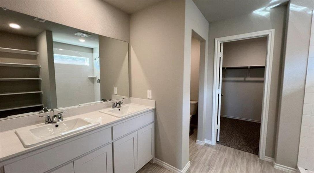 Furnished interior view inside a new home in Rosewood at Beltmill, Fort Worth (Image 7).