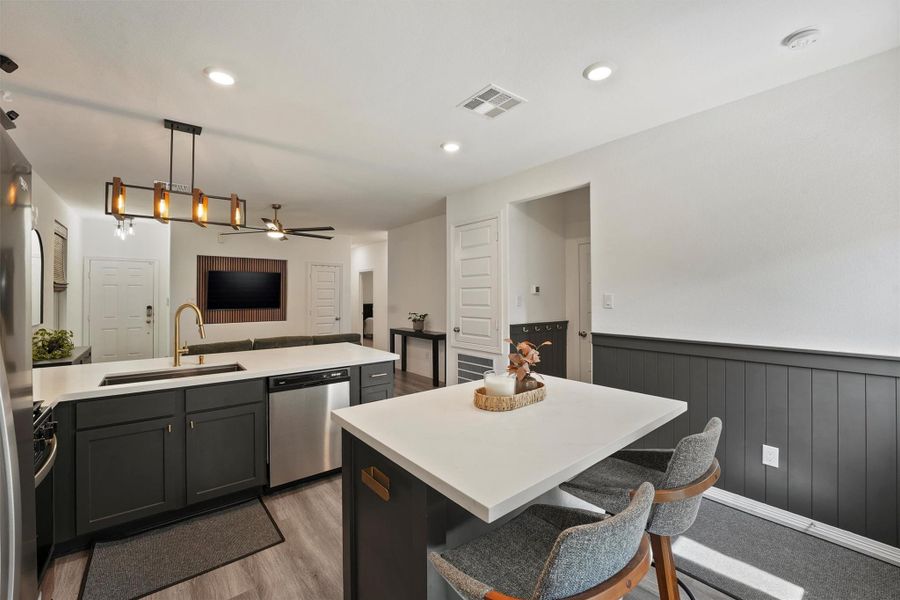 Furnished interior view inside a new home in Maple Heights, Porter (Image 12). Furnished interior view inside a new home in Maple Heights, Porter (Image 12).
