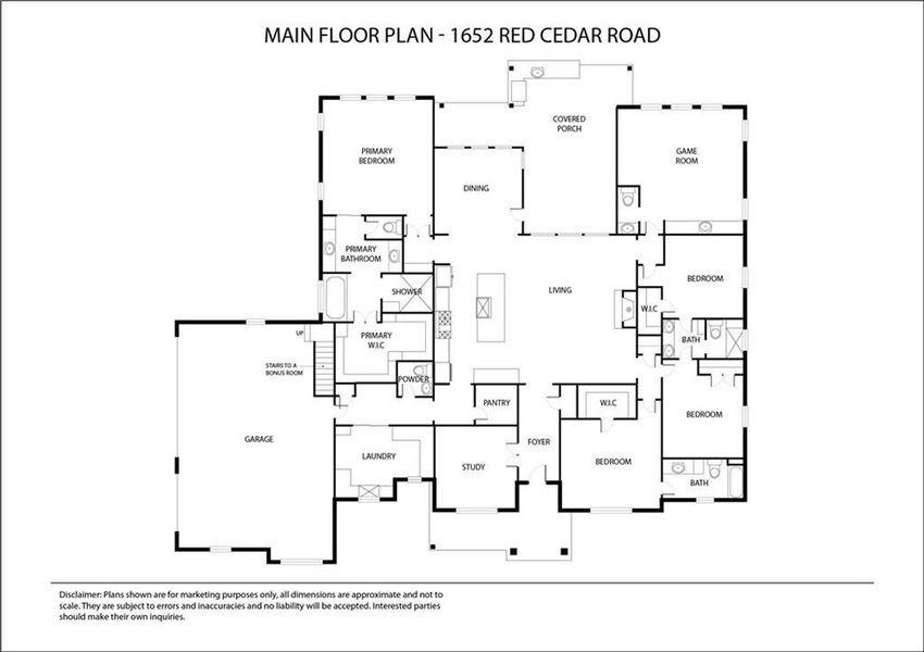 2D floor plan layout of this home in , Commerce, GA (Image 5).