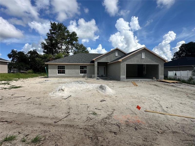 In-progress construction of a new home in , Ocala, FL (Image 10).