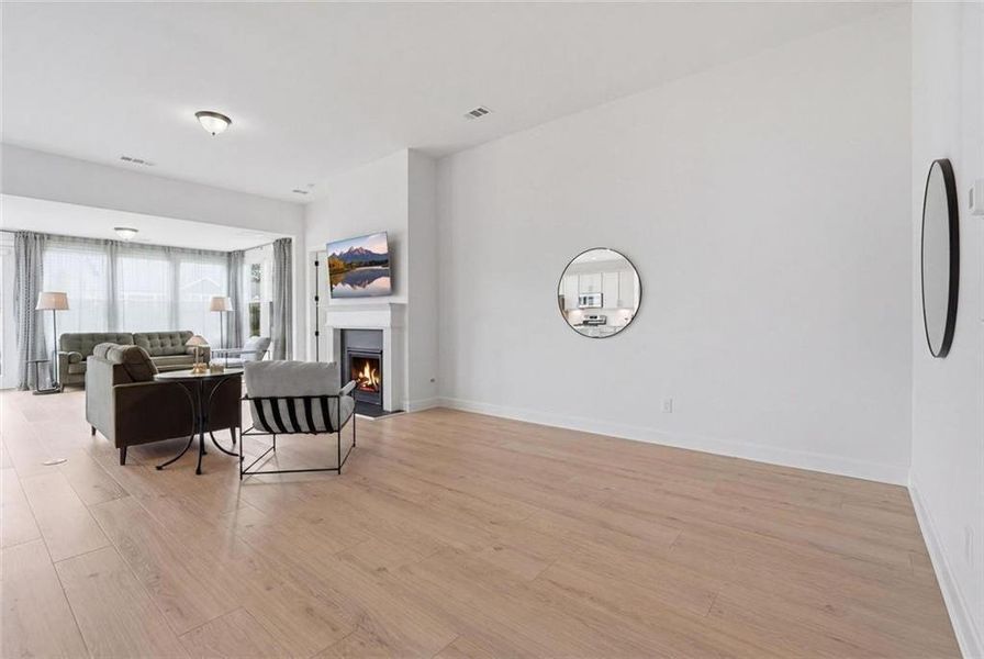 Furnished interior view inside a new home in , Hoschton (Image 16).