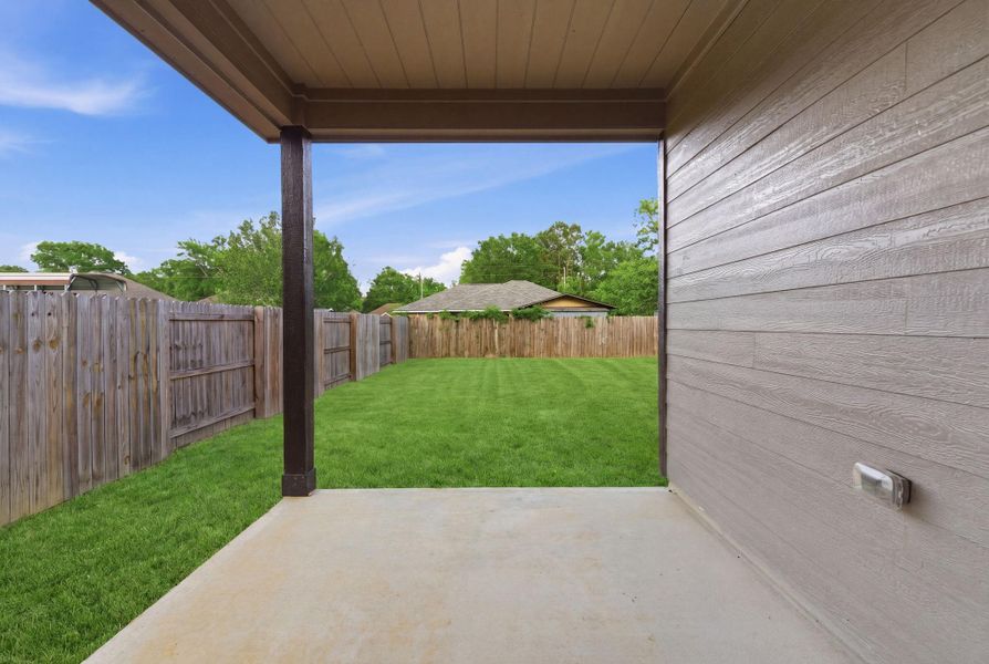 Exterior details and patio area of a home in , Cleveland (Image 26).