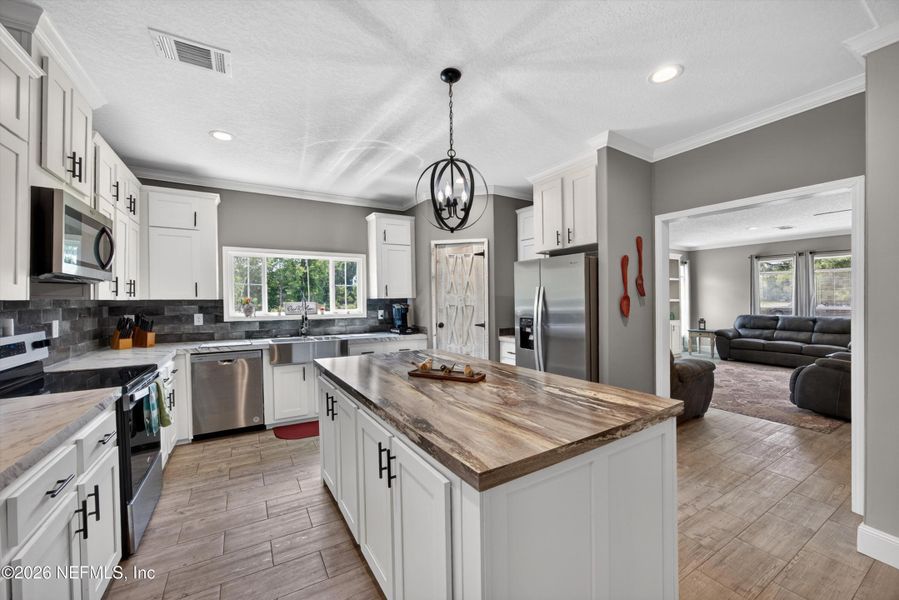Furnished interior view inside a new home in , Starke (Image 16).