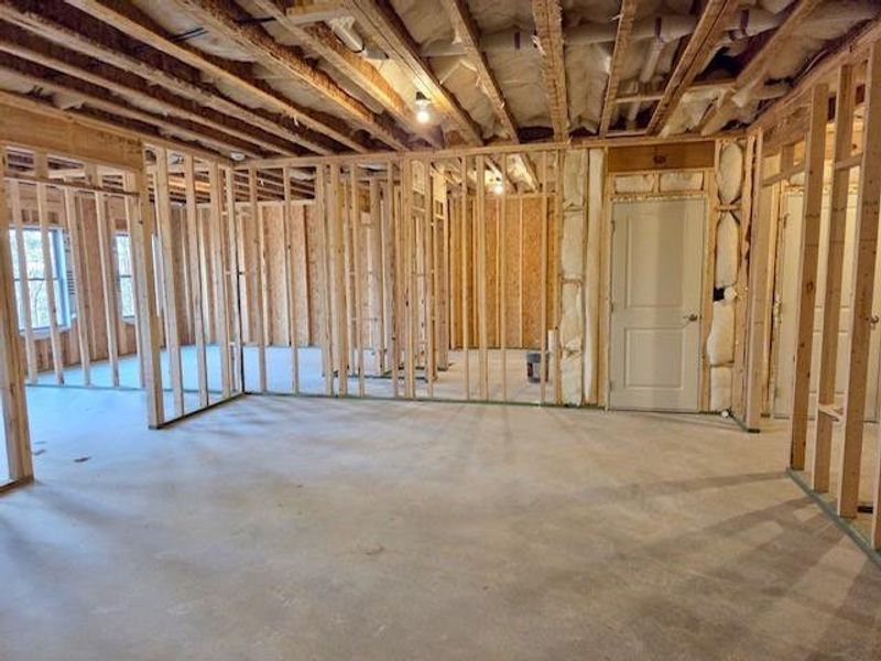 In-progress construction of a new home in , Waleska, GA (Image 22).