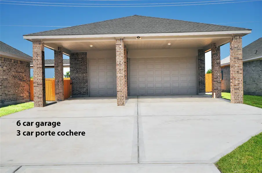 Exterior details and patio area of a home in , League City (Image 27). Exterior details and patio area of a home in , League City (Image 27).