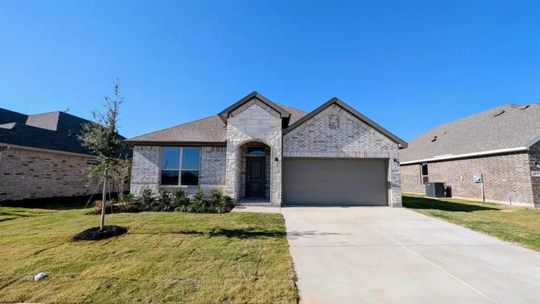 Front Elevation - D.R. Horton's Carlsbad Floorplan Elevation H - All Home and community information, including pricing, included features, terms, availability and amenities, are subject to change at any time without notice or obligation. All Drawings, pictures, photographs, video, square footages, floor plans, elevations, features, colors and sizes are approximate for illustration purposes only and will vary from the homes as built. Front Elevation - D.R. Horton's Carlsbad Floorplan Elevation H - All Home and community information, including pricing, included features, terms, availability and amenities, are subject to change at any time without notice or obligation. All Drawings, pictures, photographs, video, square footages, floor plans, elevations, features, colors and sizes are approximate for illustration purposes only and will vary from the homes as built.