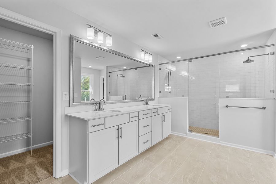 Furnished interior view inside a new home in Fieldstone, Lexington (Image 19).
