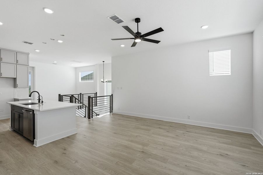 Spacious, unfurnished interior of a new home in Prominence Urban, San Antonio (Image 21). Spacious, unfurnished interior of a new home in Prominence Urban, San Antonio (Image 21).