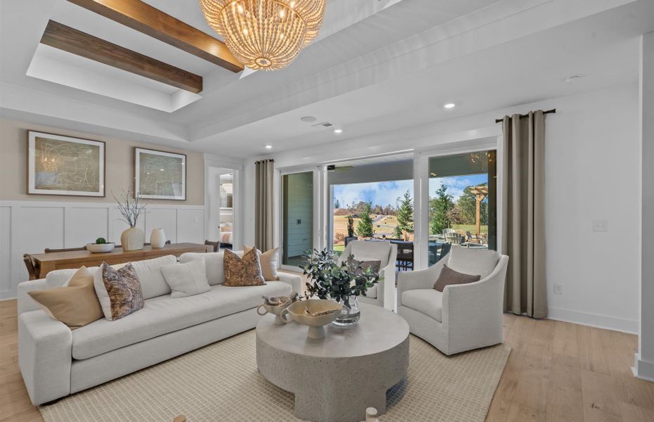 Representative furnished interior of a home built from the Stardom by Del Webb in Del Webb Greenville, Greenville (Image 24).