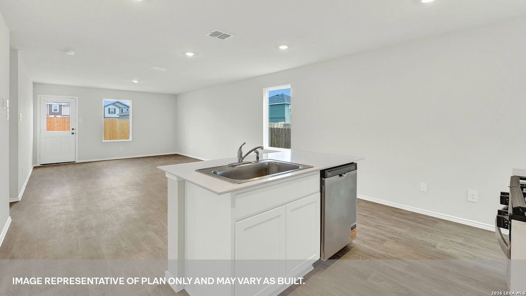 Furnished interior view inside a new home in Sunset Oaks, Maxwell (Image 8).