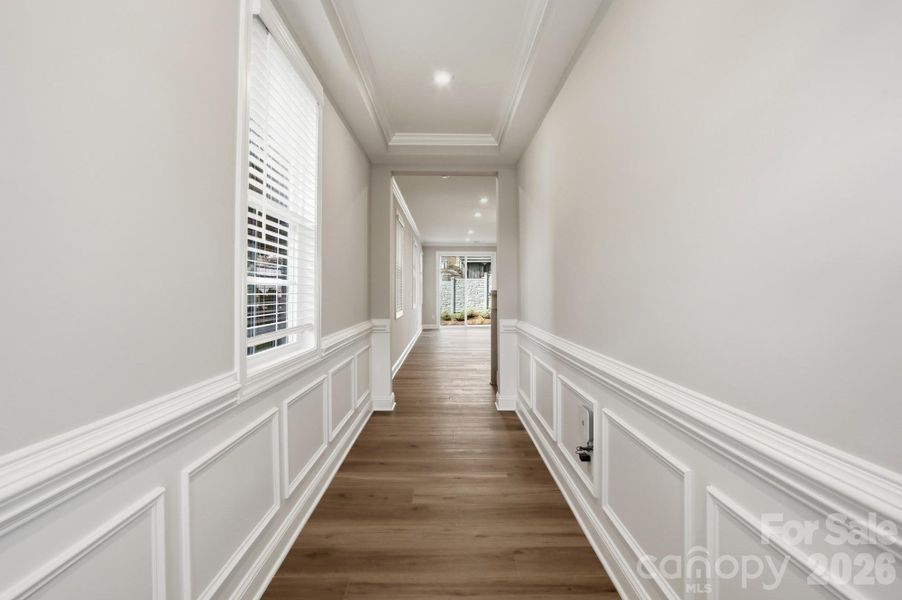 Spacious, unfurnished interior of a new home in The Townes at Wade Ardrey, Charlotte (Image 23).