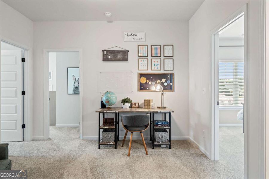 Furnished interior view inside a new home in Maddox Station, Eatonton (Image 13).