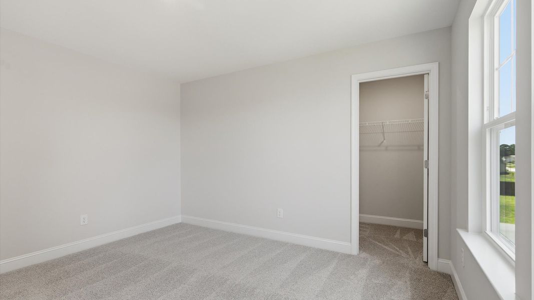 Representative furnished interior of a home built from the Ansley by DRB Homes in Weavers Pointe, Zebulon (Image 81).