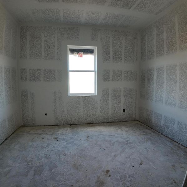 Construction Progress - bedroom