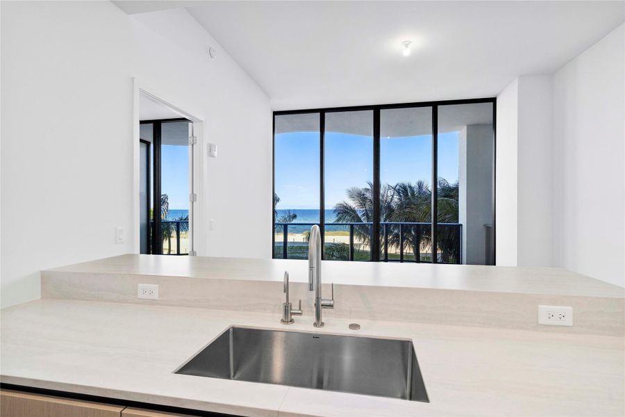 Furnished interior view inside a new home in Casamar, Pompano Beach (Image 9). Furnished interior view inside a new home in Casamar, Pompano Beach (Image 9).