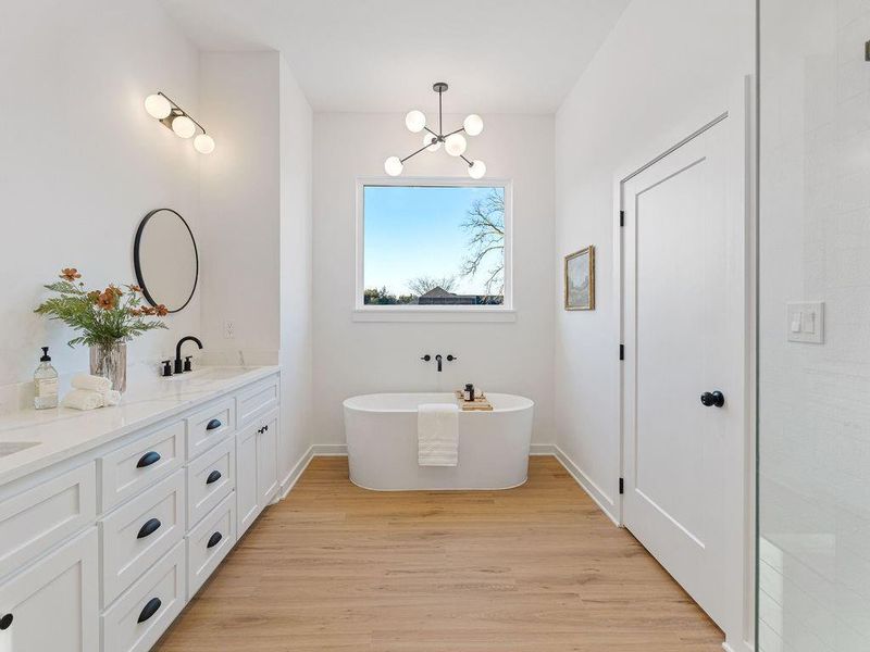 Furnished interior view inside a new home in , Mount Vernon (Image 31).