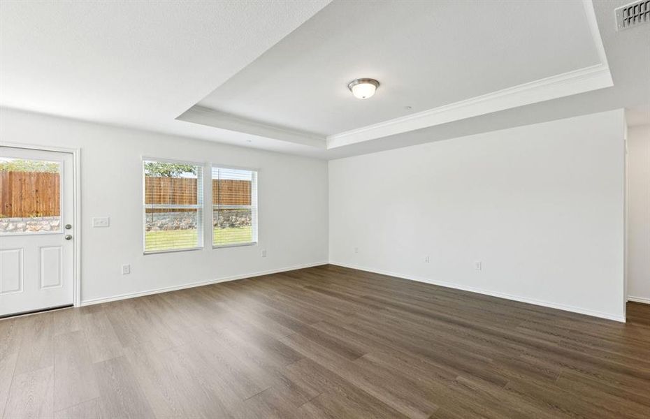 Open concept gathering room Open concept gathering room