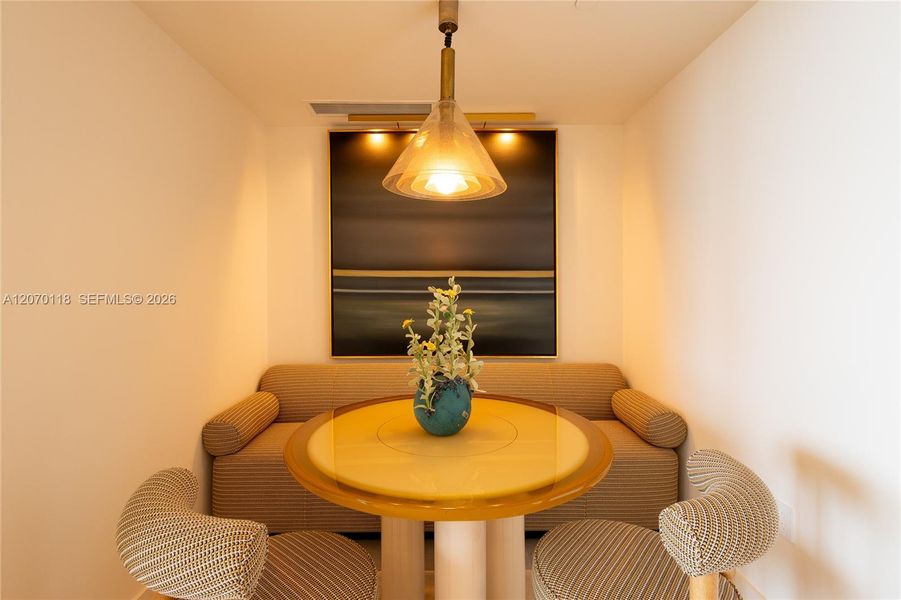 Close-up of interior finishes inside a home in , Miami Beach (Image 11). Close-up of interior finishes inside a home in , Miami Beach (Image 11).