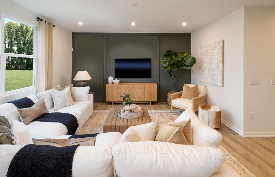 Furnished interior view inside a new home in Solserra, Shallotte (Image 13).