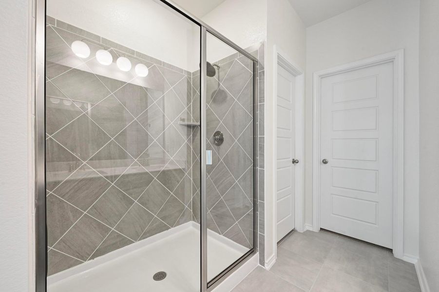 Furnished interior view inside a new home in Creekside at Estancia, Austin (Image 14).