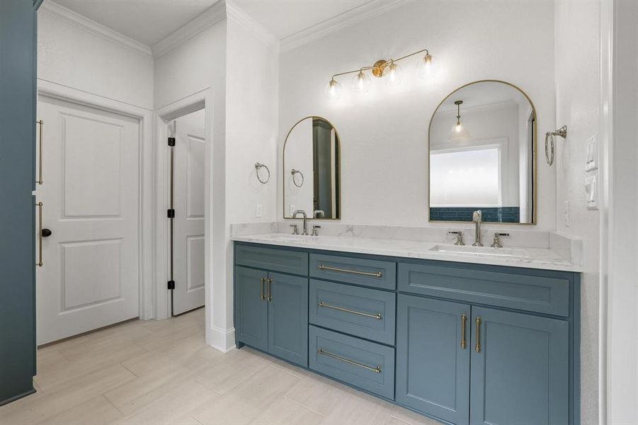 Furnished interior view inside a new home in , Athens (Image 9).