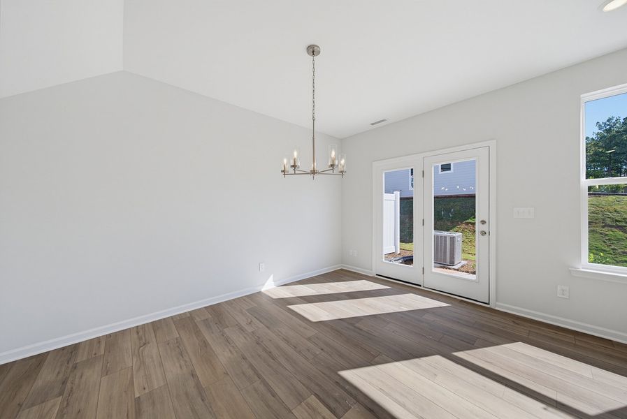Spacious, unfurnished interior of a new home in Sweetbrier, Durham (Image 17).