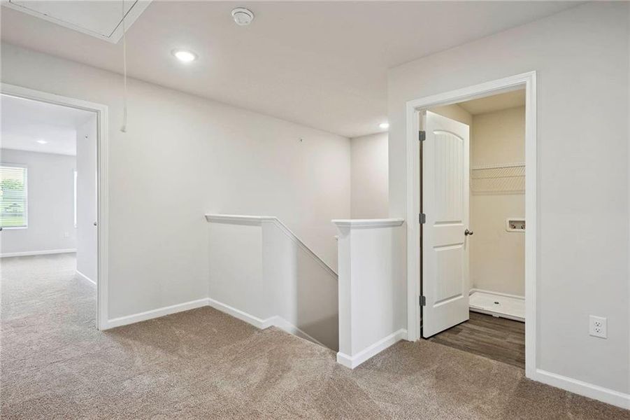 Spacious, unfurnished interior of a new home in The Enclave Townhomes, Hampton (Image 22).