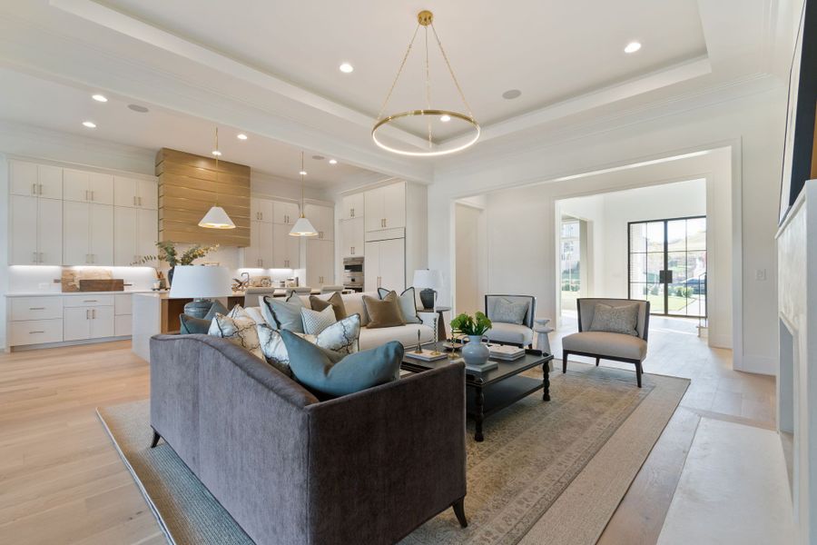 Furnished interior view inside a new home in Rosebrooke, Brentwood (Image 8).
