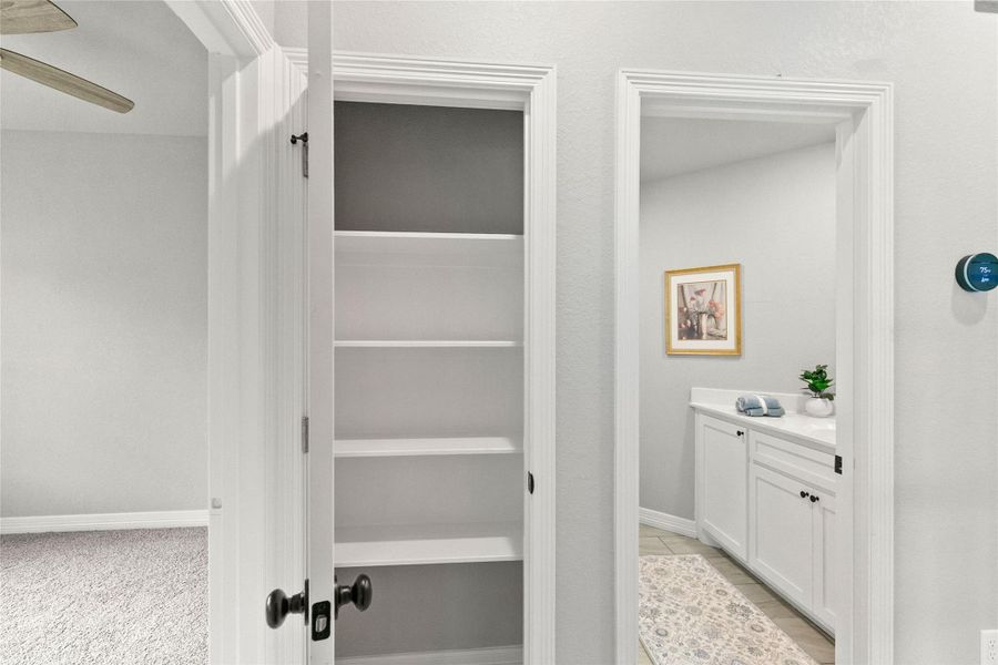 Furnished interior view inside a new home in , Sweeny (Image 6).