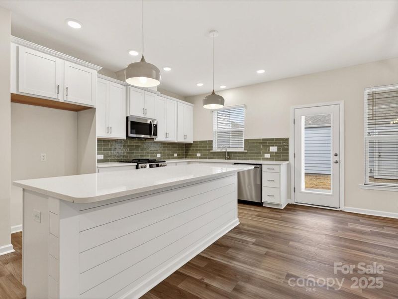 Furnished interior view inside a new home in North Creek Village, Huntersville (Image 6).