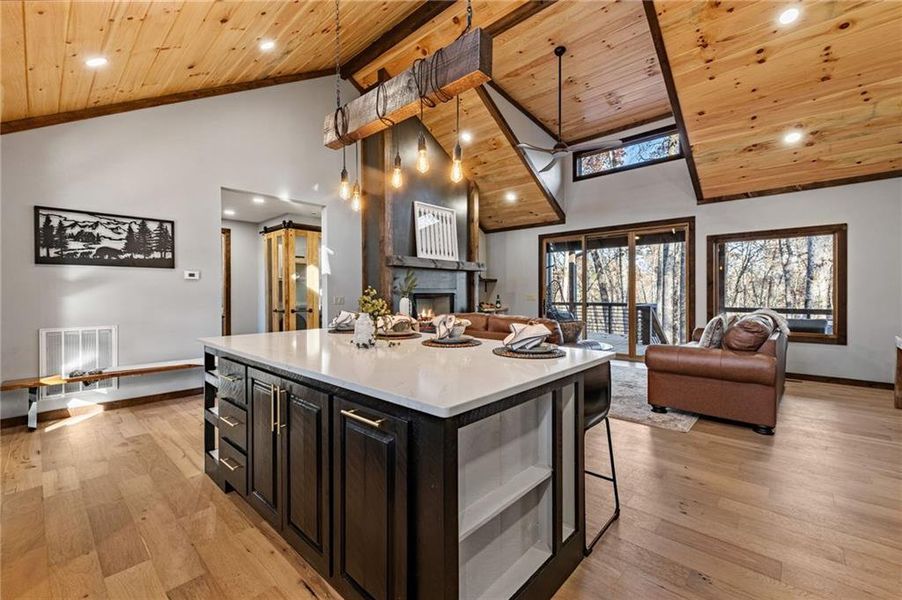 Furnished interior view inside a new home in , McCaysville (Image 10).
