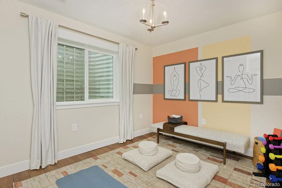 Furnished interior view inside a new home in , Fort Collins (Image 12).