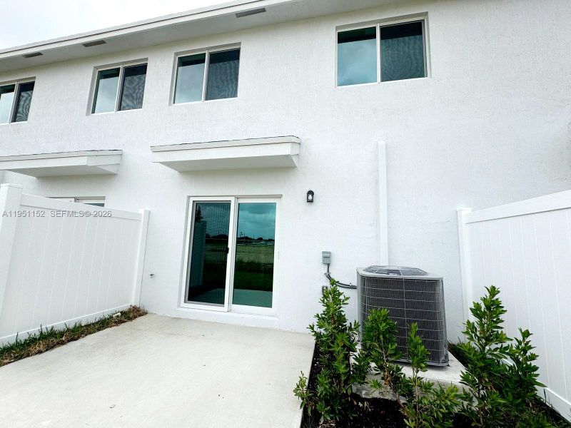 Exterior details and patio area of a home in , Florida City (Image 3). Exterior details and patio area of a home in , Florida City (Image 3).
