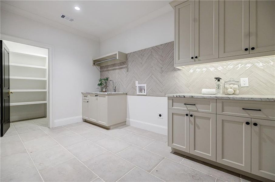 Furnished interior view inside a new home in , Canton (Image 7).