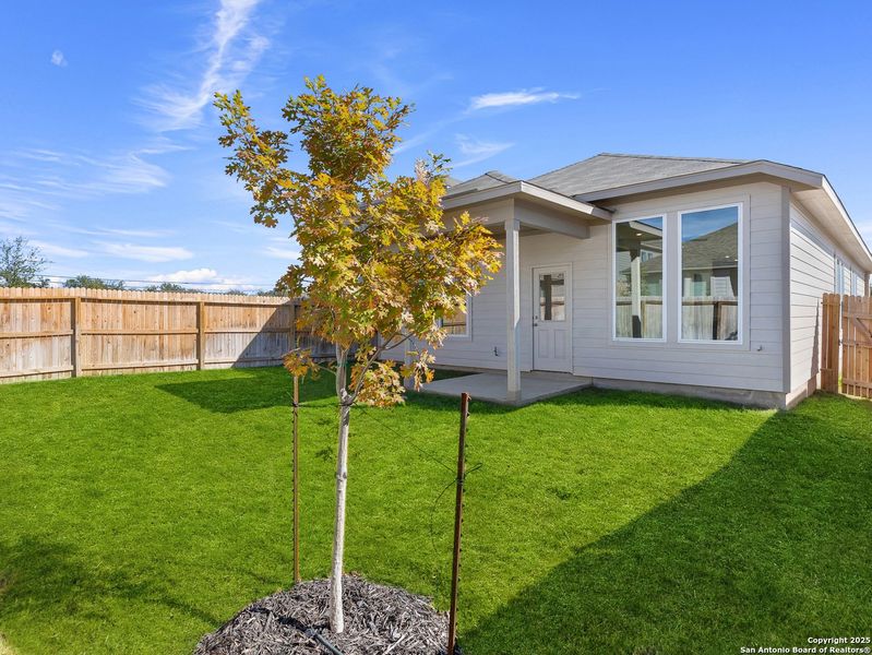 Exterior details and patio area of a home in Veranda: Classic, San Antonio (Image 3). Exterior details and patio area of a home in Veranda: Classic, San Antonio (Image 3).